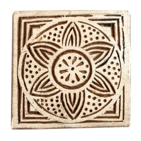 Set of 1 Piece New Wooden Printing Block